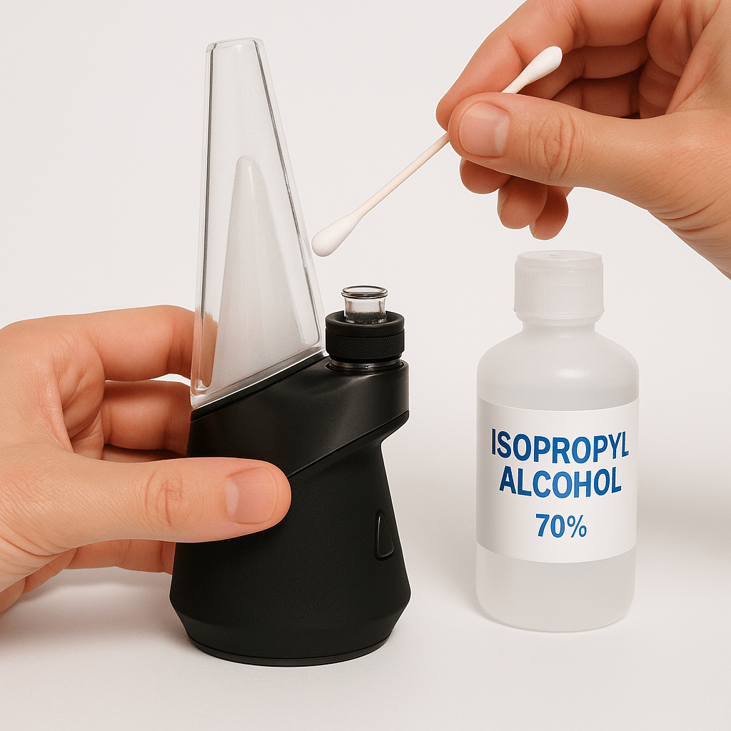 Puffco Peak reinigen – schnell & gründlich - rauchwerk.ch