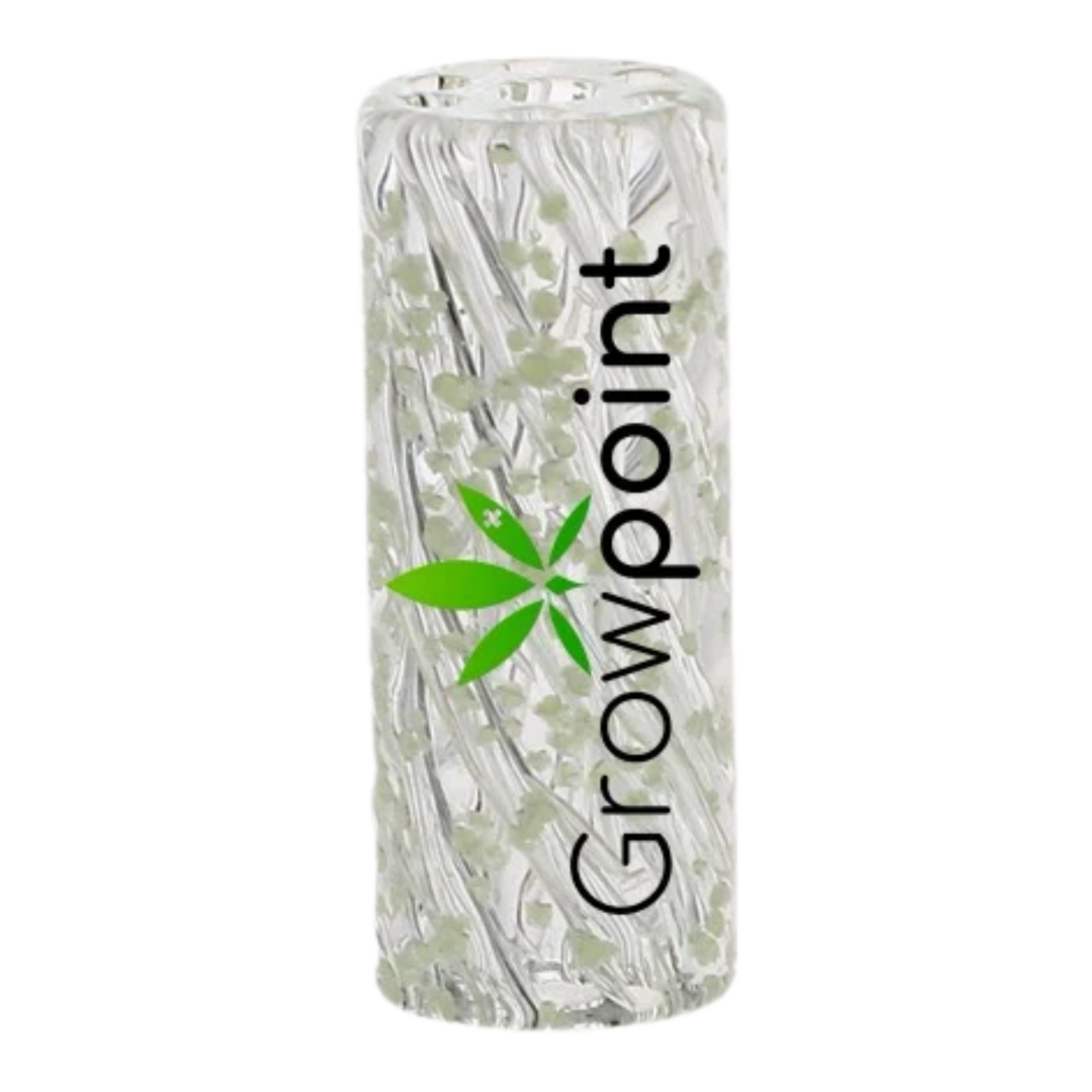 Growpoint - Spiral Glass Tip - Fluorescent - 7 Loch - 12mm - 1 Stück