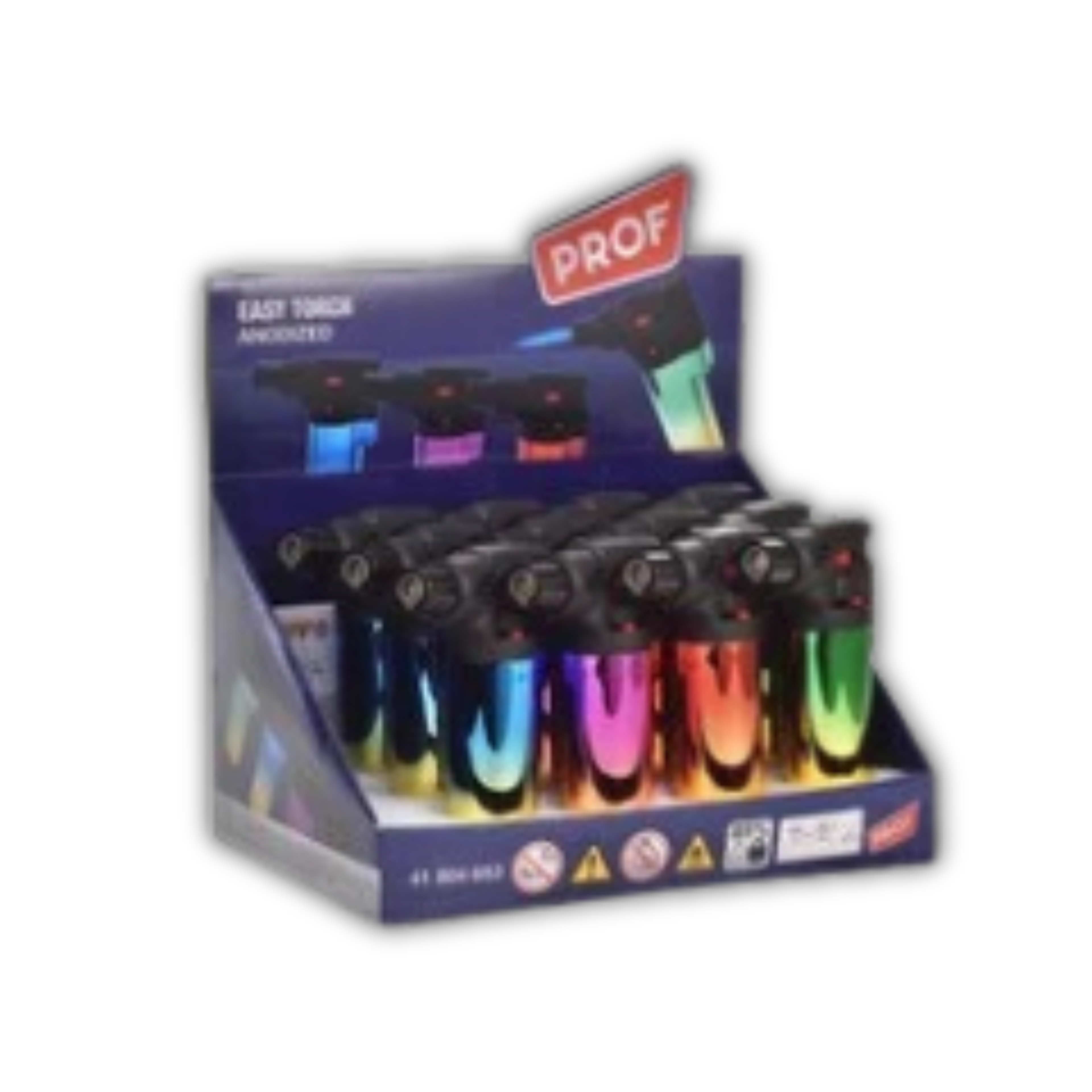 Briquet métallique Easy Torch - Jetflame bleu