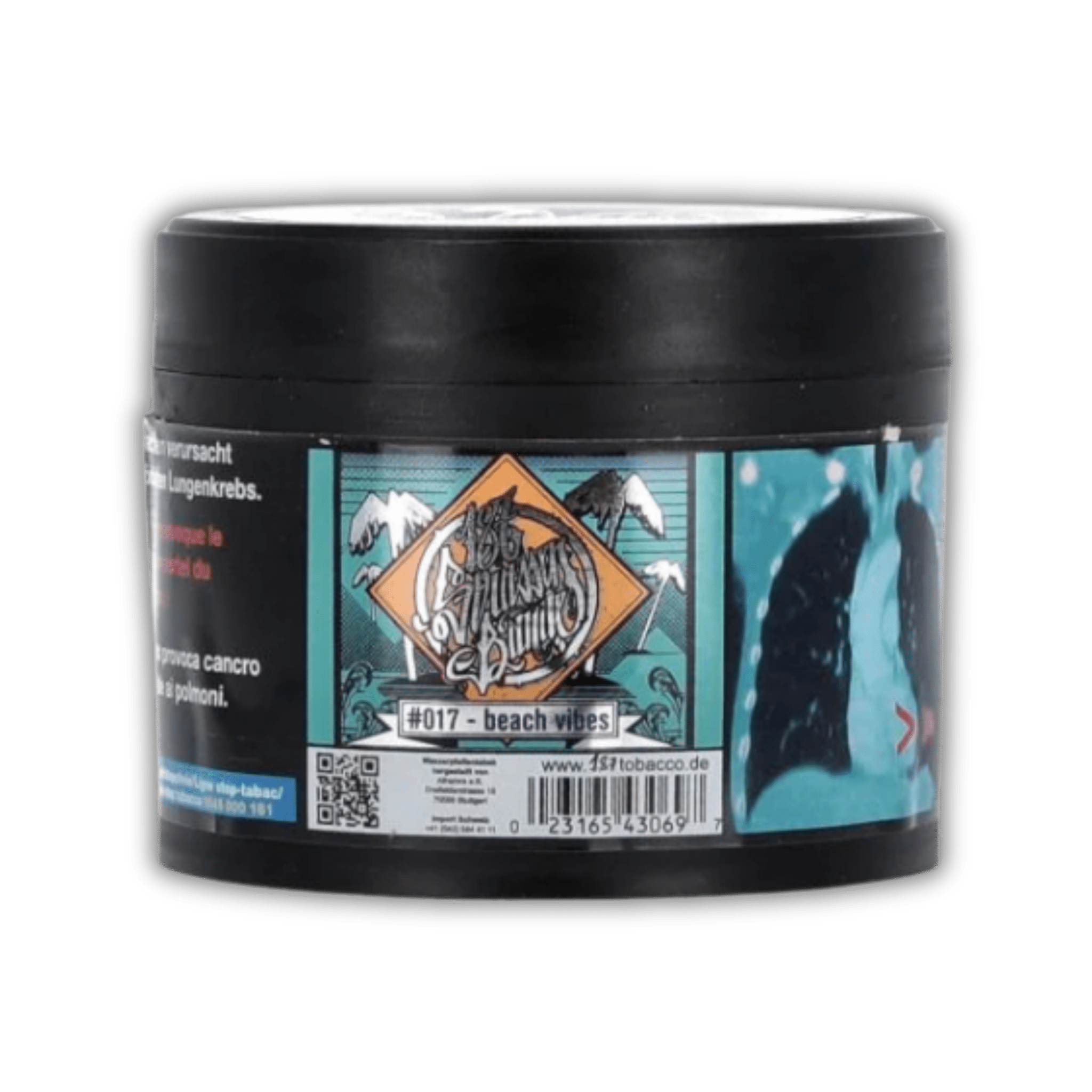 187 Strassenbande Beach Vibes Shisha Tabak 200g Dose