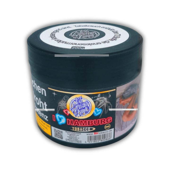 187 Strassenbande I Love Hamburg Shisha Tabak 200g Dose