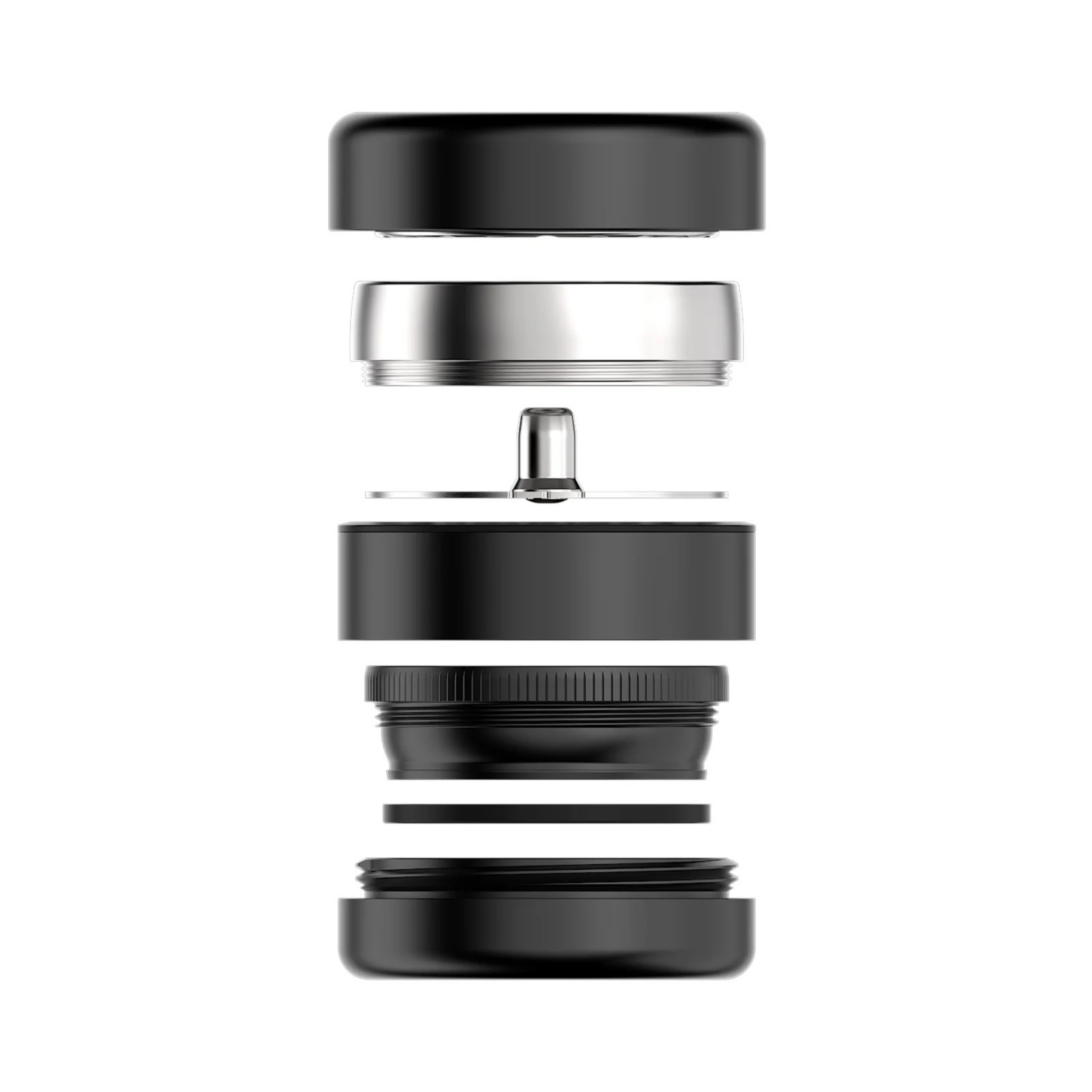 Flower Mill - Next-Gen Premium - Stainless Series - 2.5" - 66mm - 3 Layers