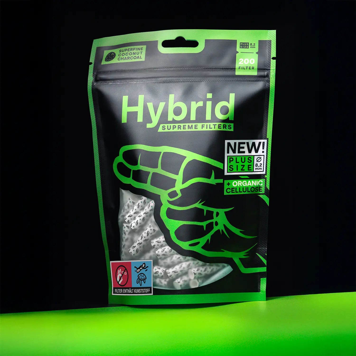 Hybrid Supreme - Aktivkohlefilter - Plus Size - Bag - 200 Stück