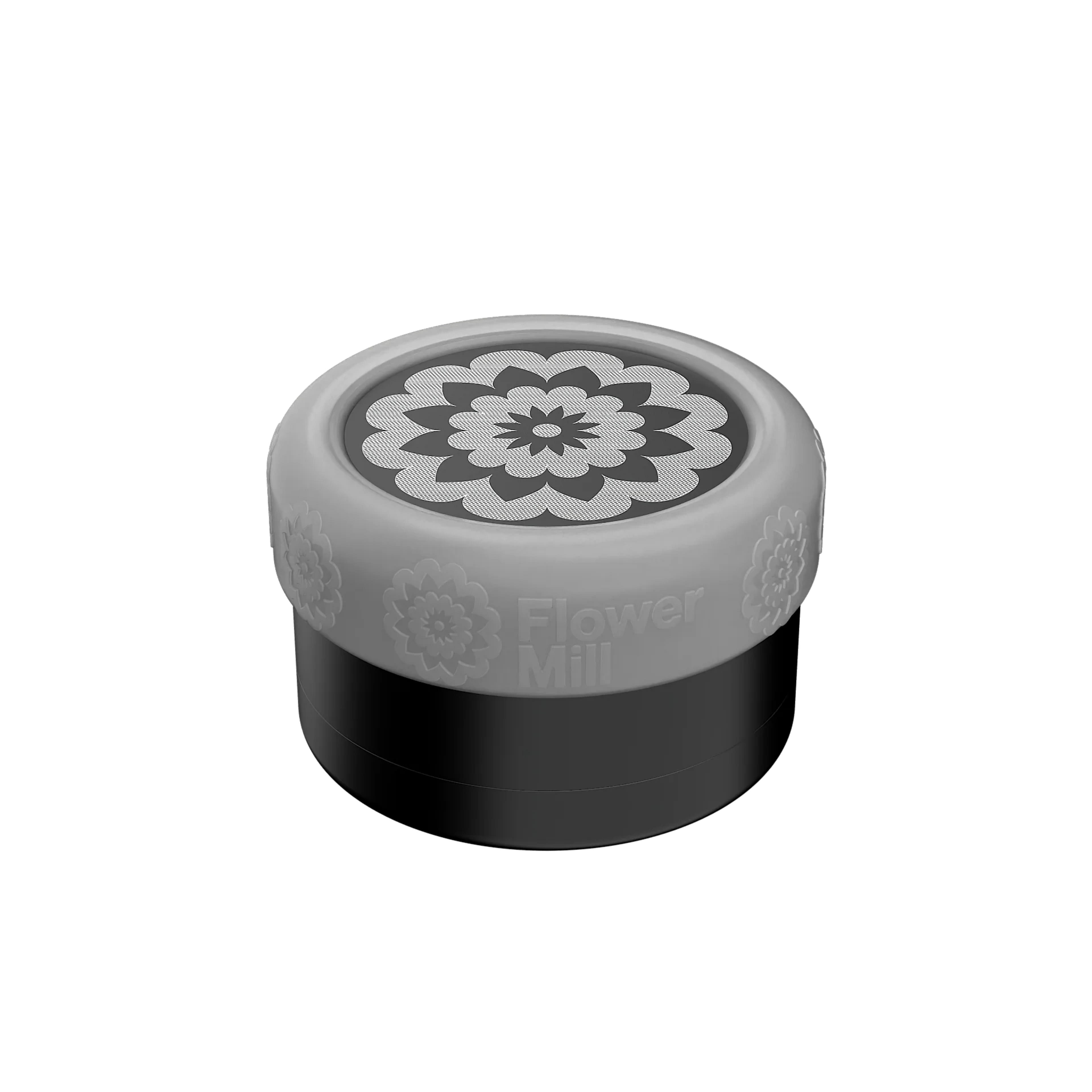 Flower Mill - Next-Gen - Silicone Mill Grip - 2.5" - 67.5mm - Clear