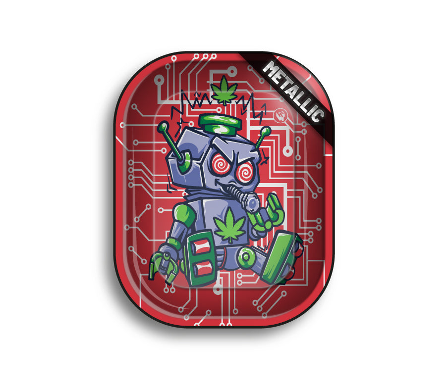 FireFlow Rolling Tray S «420 Robot 3/4» 14 × 18 cm (4 Stk.)