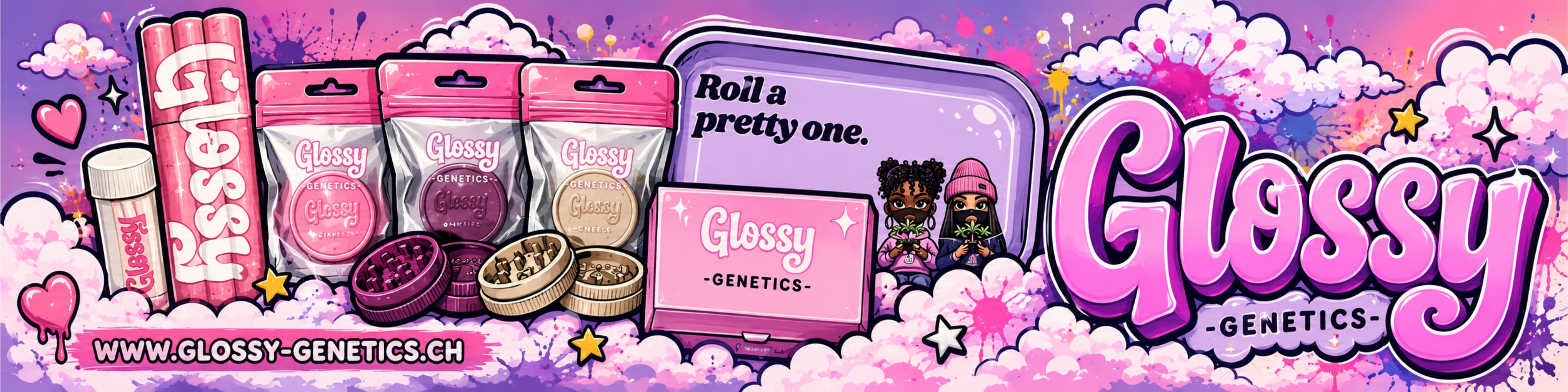 Glossy Genetics Glas-Tips und Zubehör
