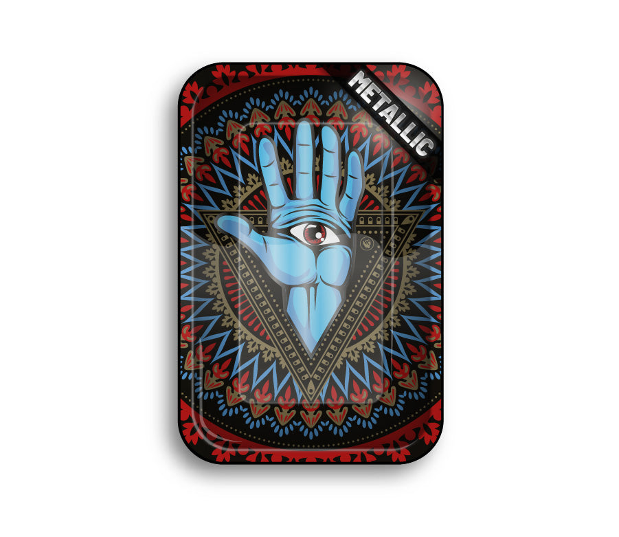 FireFlow Rolling Tray M «Trippy 3rd Eye» 27.5 × 17.5 cm (4 Stk.)