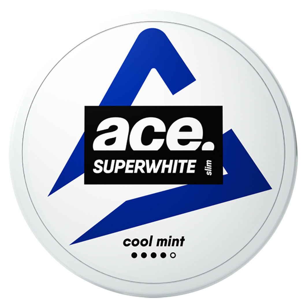 ACE Superwhite Cool Mint Snus, 13 g