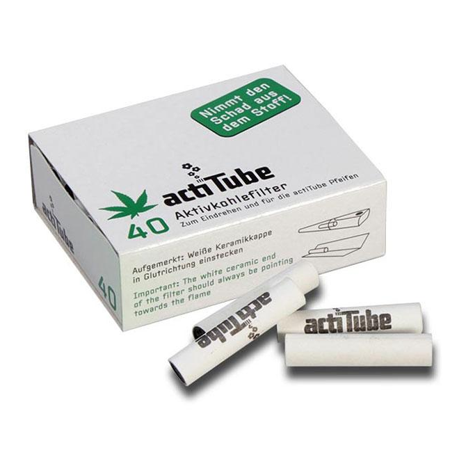actiTube Aktivkohlefilter Regular, 40 Stück