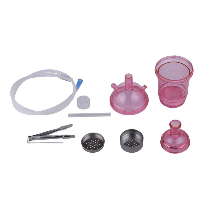 Al Malik Shisha Akka Acryl – 4er Set, 23cm, 4 Farben – Ansicht 3