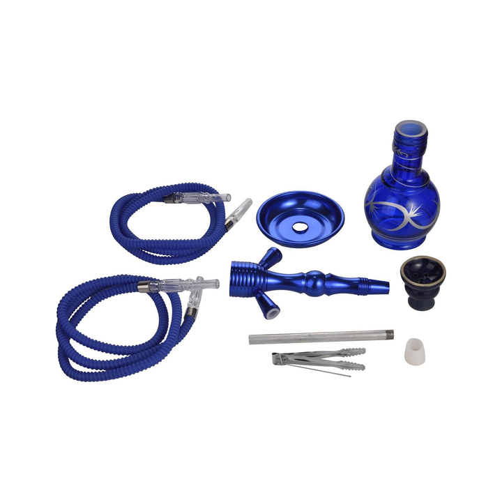 Shisha Inzegan Blue - 450mm - blau kaufen bei rauchwerk.ch