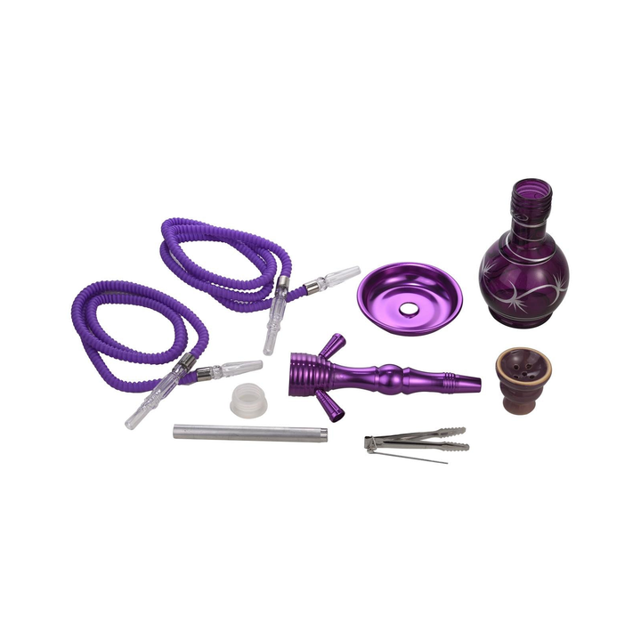Shisha Inzegan Purple - 450mm - violett kaufen bei rauchwerk.ch