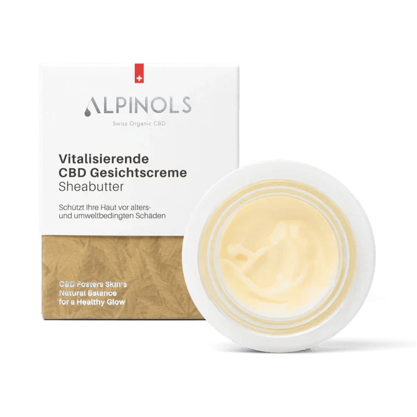 Alpinols CBD Gesichtscreme mit Sheabutter 50 ml