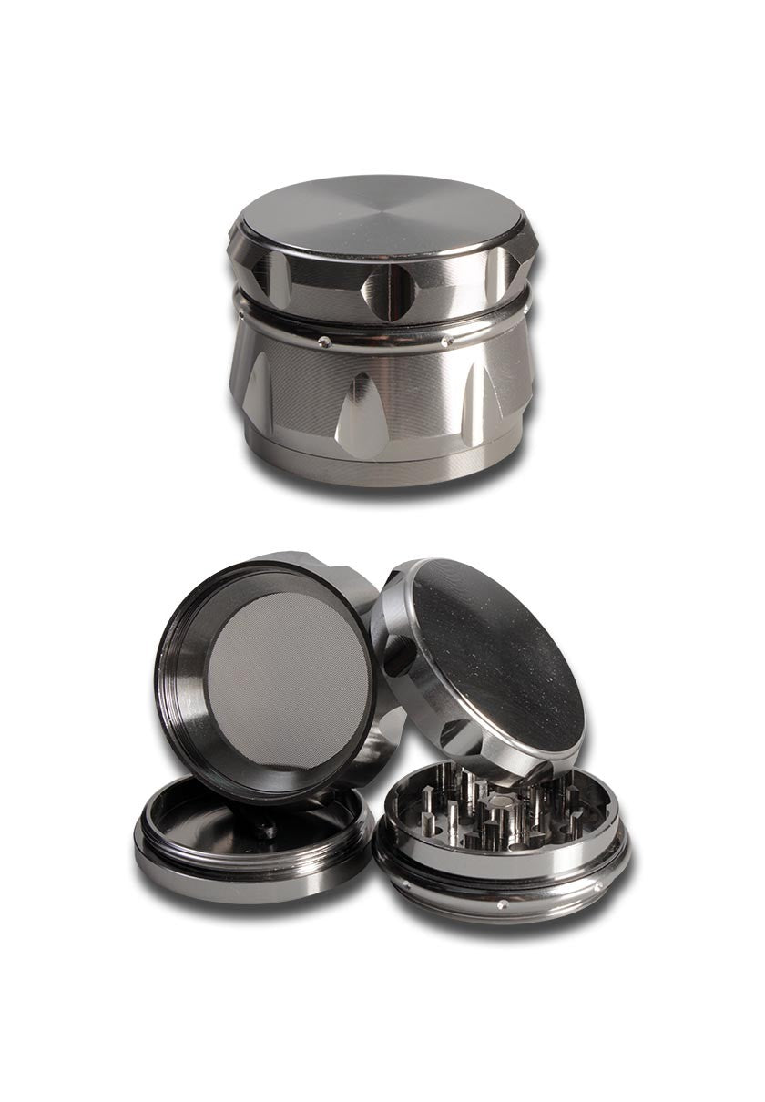 Blackleaf Alu-Grinder Crown, 4-teilig, 53 mm