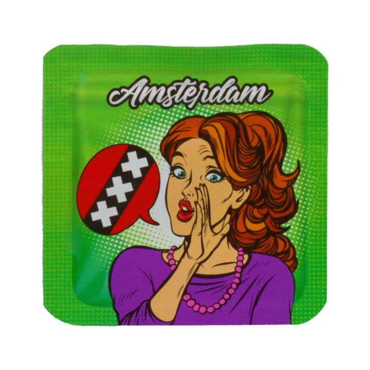 Amsterdam Bag xxx – geruchsdichter Aufbewahrungsbeutel, 6.4 x 6.4 cm