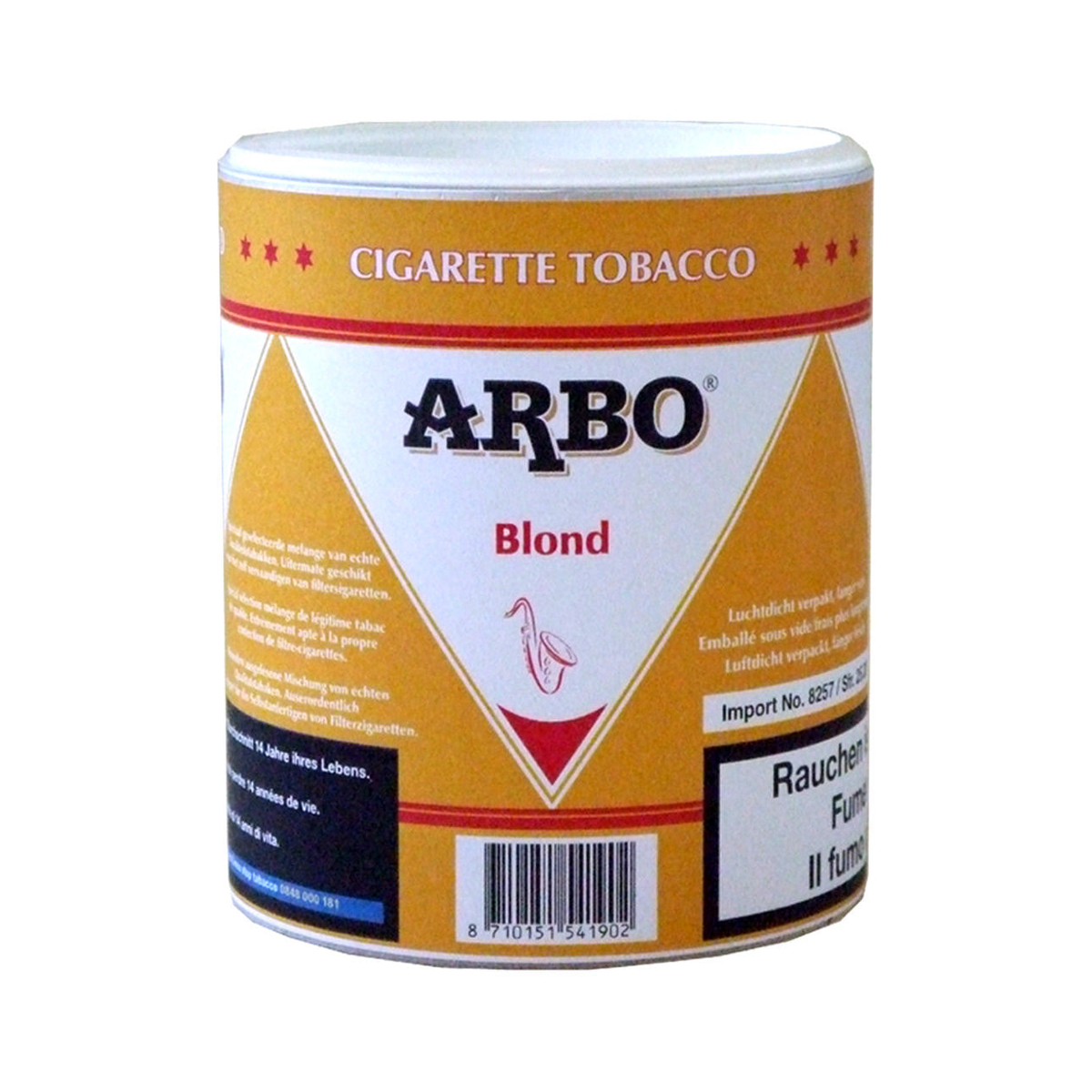 Arbo Blond American Blend Tabak, Dose, 150 g