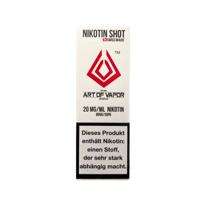 Art of Vapor Nikotin Shot – Nikotin-Booster, 20 mg/ml