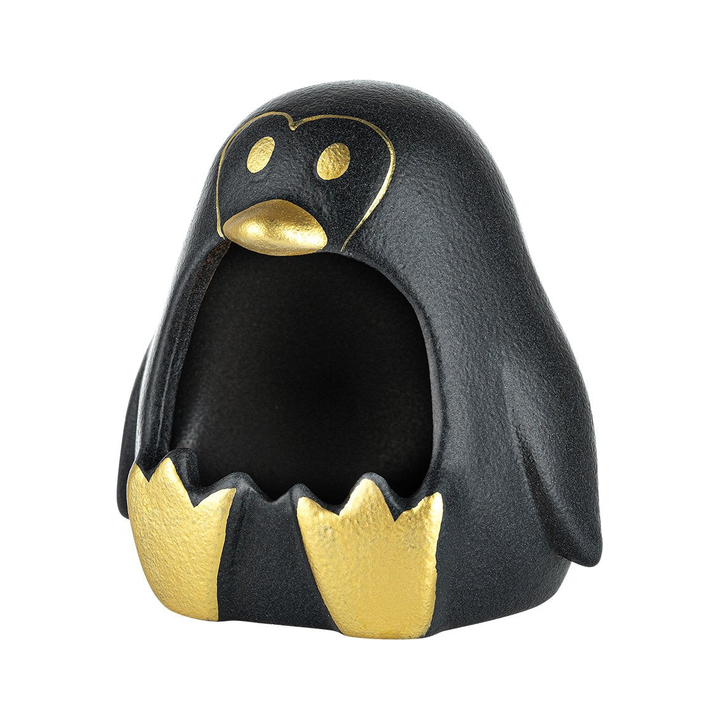Aschenbecher im Pinguin-Design
