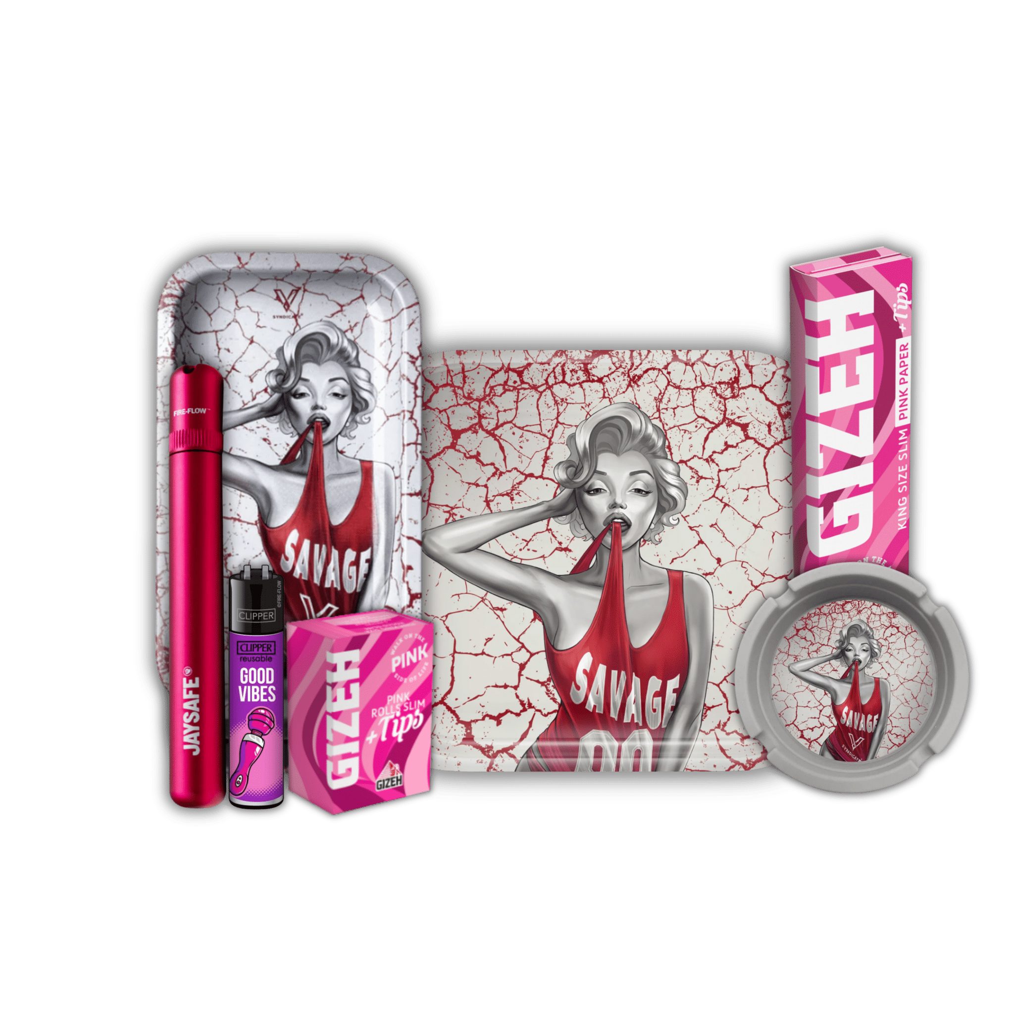 Rauchwerk Dank Diva Bundle 7-teiliges Dreh-Set