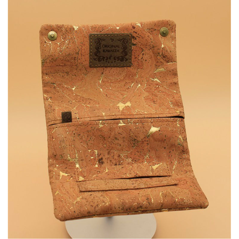 Kavatza - Tabaktasche Cork TPC45-CR 'Natur Gold Deluxe'