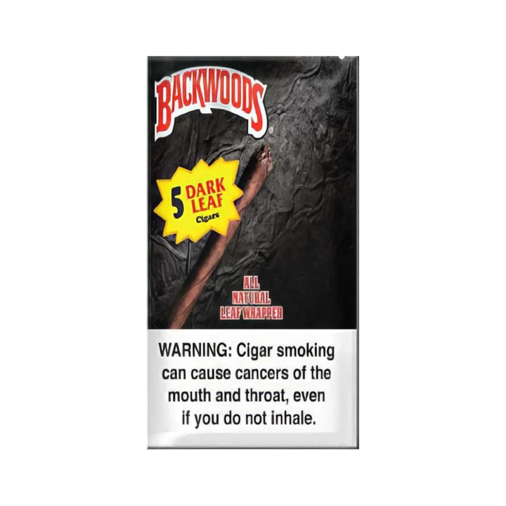Backwoods Dark Leaf Blunts 5er Pack im Freshbeutel