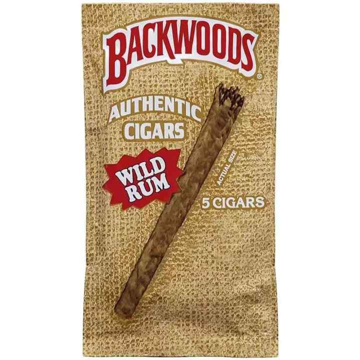 Backwoods Wild Rum Blunts 5er Pack im Freshbeutel