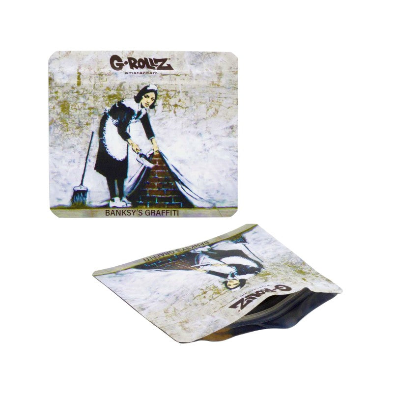 G-Rollz Banksy Bag Camden Maid – Aufbewahrungsbeutel, 9 x 8 cm