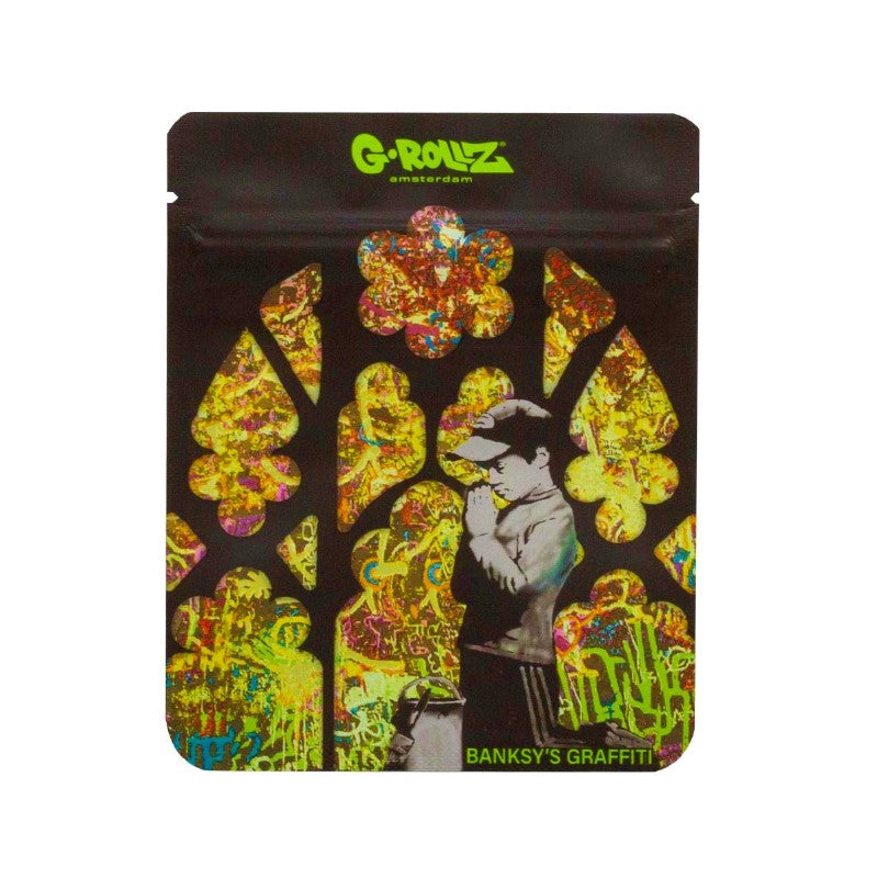 G-Rollz Banksy Bag Church of Graffiti – Aufbewahrungsbeutel, 10 x 12.5 cm