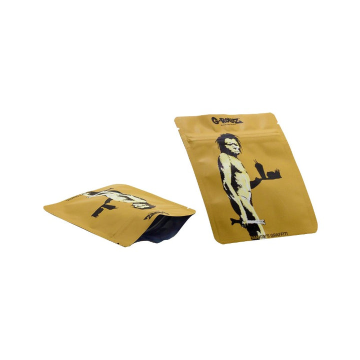 G-Rollz Banksy Bag Fast Food Caveman – Aufbewahrungsbeutel, 10 x 12.5 cm
