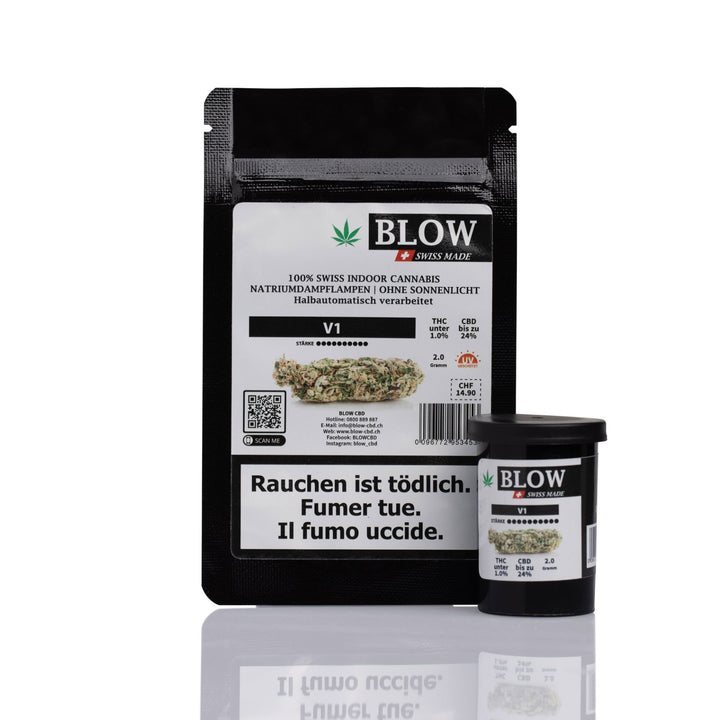 Blow Indoor Black V1 – CBD-Blüten, 2 g