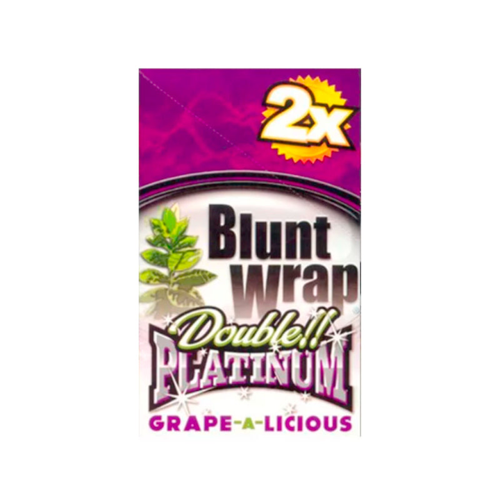 Blunt Wrap Platinum Double Grape a Licious, aromatisierte Blunt Wraps