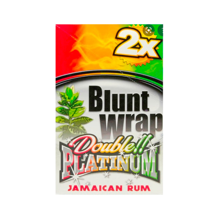 Blunt Wrap Platinum Double Jamaican Rum – aromatisierte Blunt Wraps