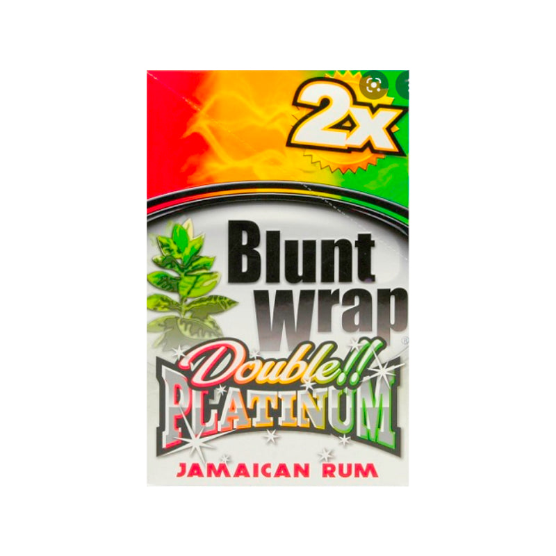 Blunt Wrap Platinum Double Jamaican Rum – aromatisierte Blunt Wraps