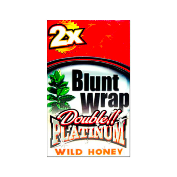 Blunt Wrap Platinum Double Wild Honey, aromatisierte Blunt Wraps