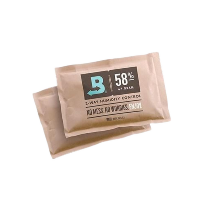Boveda Hygro-Pack 58% 67g Vorderseite der Packung