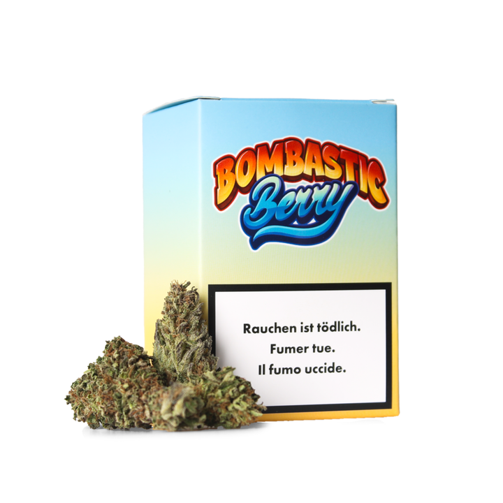 Bud Buddies Bombastic Berry CBD Outdoor Blüten 5g