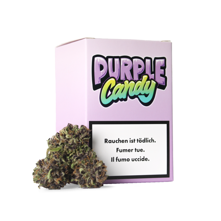 Bud Buddies Purple Candy CBD Outdoor Blüten 5g Packung