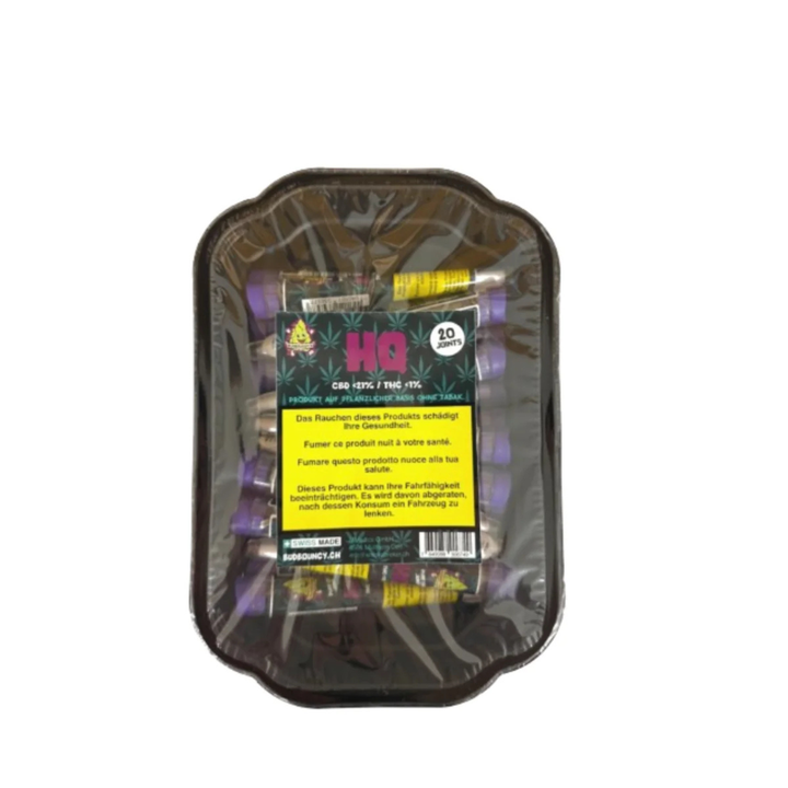 BudBouncy HQ CBD Joints Display mit 20 Stück