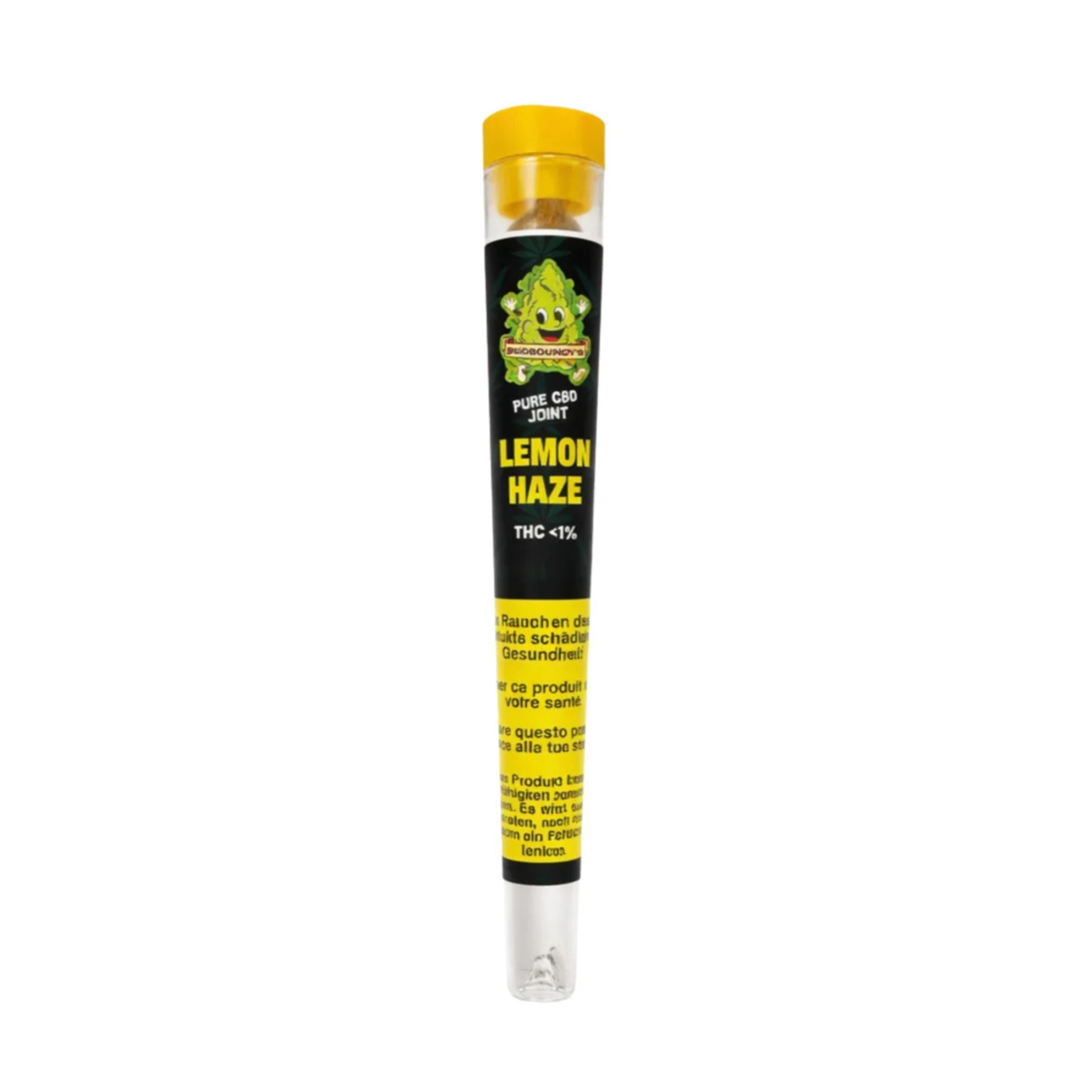 BudBouncy Lemon Haze Indoor CBD Joints Box 20 x 1g