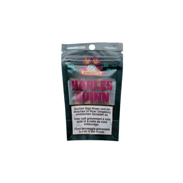 BudBunny Harley Quinn Indoor CBD Blüten 5g Packung
