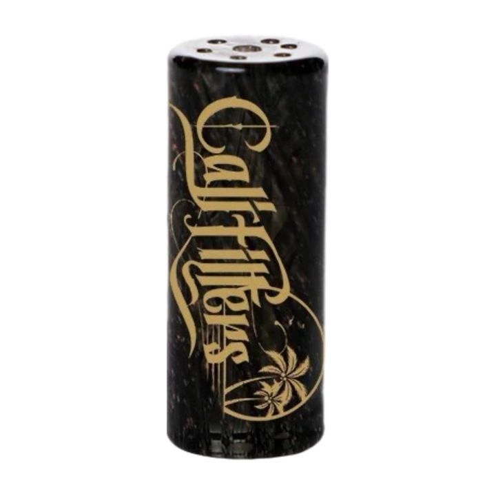 CaliFilters Spiral Glass Tip Black Beauty 12 mm mit 7 Loch
Zweites Bild: