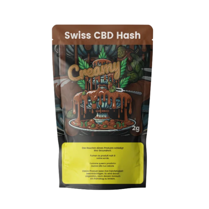 Cannabees Creamy Indoor CBD Hash 2g Packung