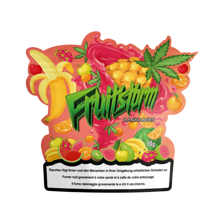 Cannabees Fruitstorm Indoor CBD Trim 25g Packung