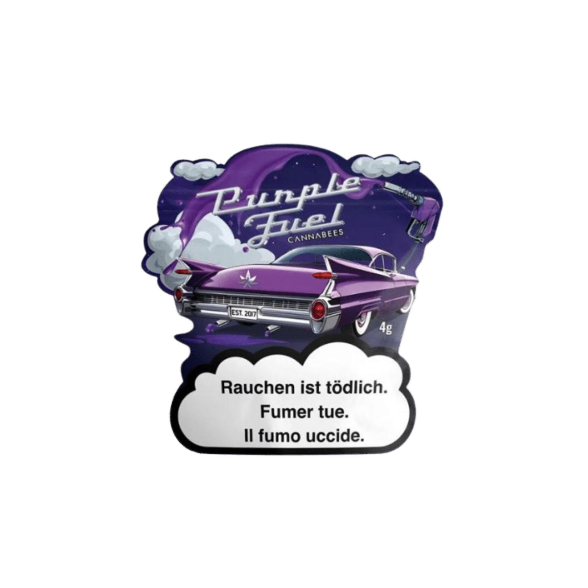 Cannabees Purple Fuel Indoor CBD Blüten 4g