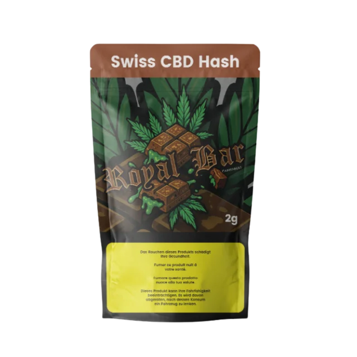 Cannabees Royal Bar Indoor CBD Hash 2g Packung