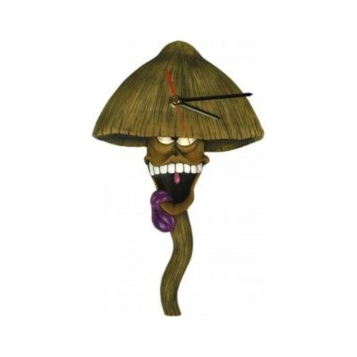 Cannabuds Funguy Wanduhr