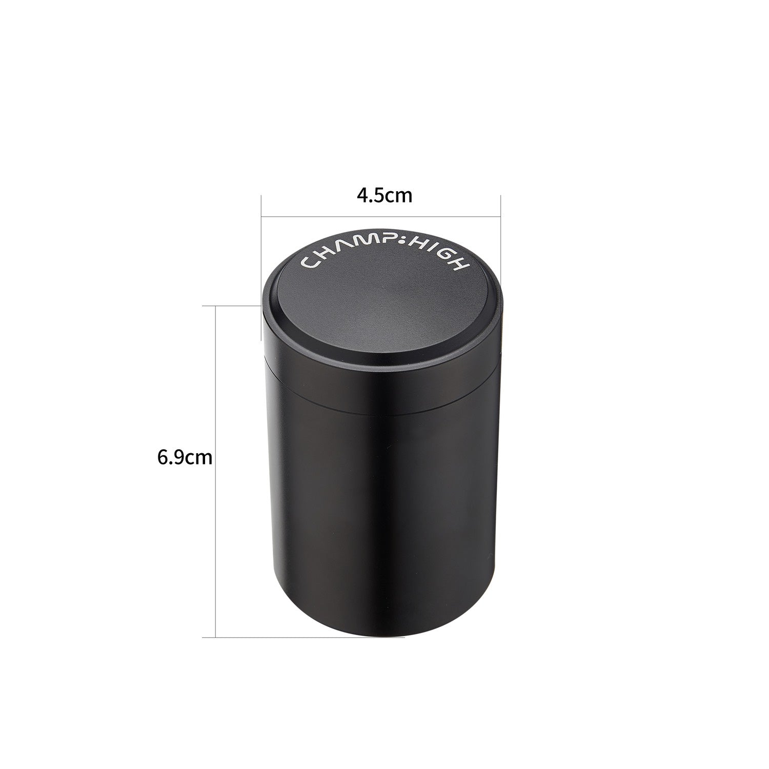 Champ High - Alu Stash Tube - Black - 45x69mm - 1 Stück kaufen bei rauchwerk.ch