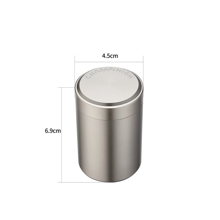 Champ High Alu Stash Tube Silber mit 45 x 69 mm Massen