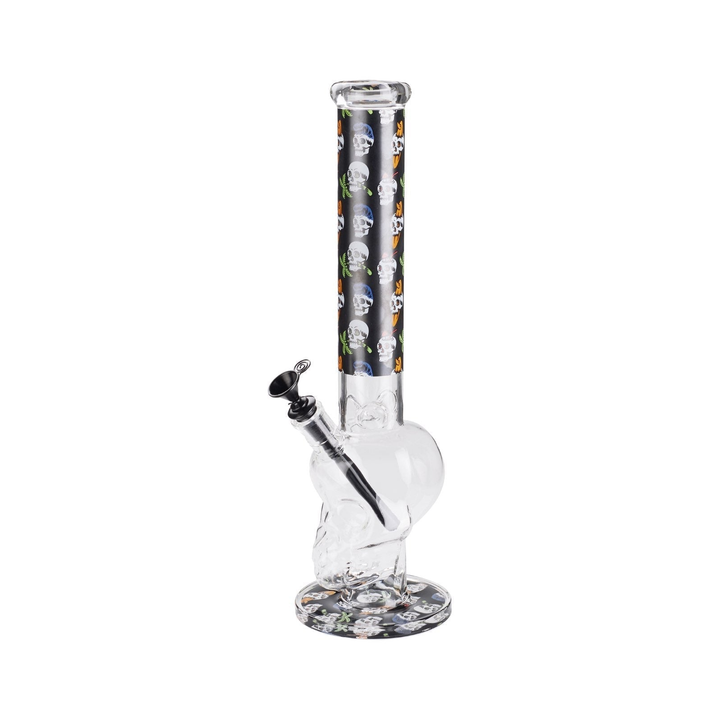 Detailansicht der Champ High Glas Bong Skull