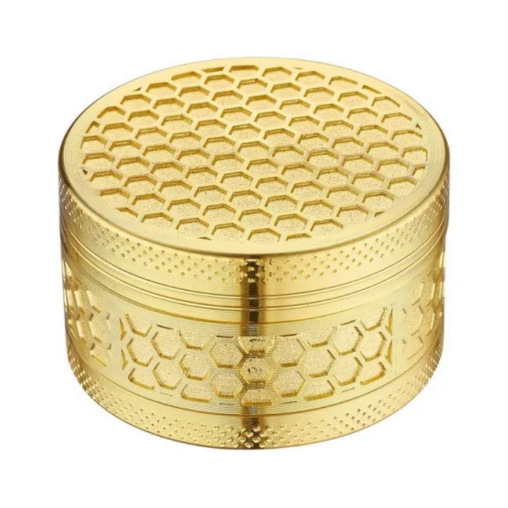 Champ High Grinder Golden Honeycomb 50mm, 3-teilig